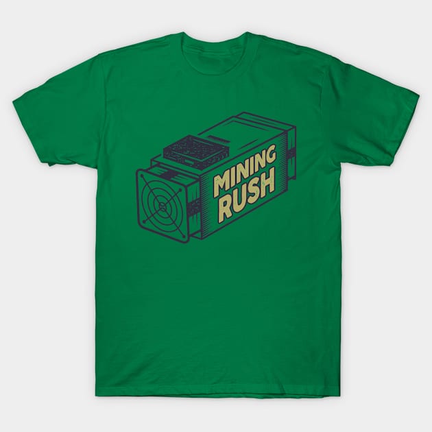 Cryptocurrency Miner T-Shirt by CryptoTextile